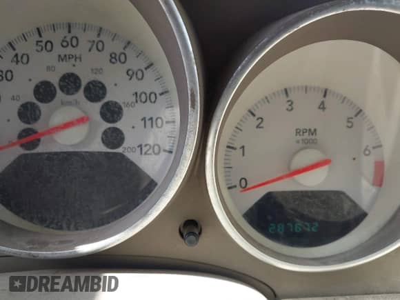 2007 Dodge Caliber SXT with VIN 1B3HB48B67D336928, listed as a IAAI auction lot 43387743 with 287,672 mi miles and . Bid and sale history available at DreamBid. Image 7.