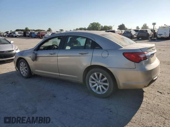 2013 Chrysler 200 Touring with VIN 1C3CCBBB9DN592882, listed as a Copart auction lot 70183765 with Not provided miles and Salvage title. Bid and sale history available at DreamBid. Image 2.