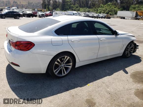 2019 BMW 4 Series 430i с VIN WBA4J1C57KBM18037, выставлен на аукционе Copart как лот 70024445 с пробегом 61 621 миль миль и Списание • Salvage title. История ставок и продаж доступна на DreamBid. Изображение 3.