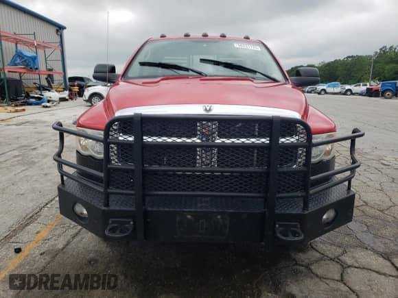 2005 Dodge 3500 SLT with VIN 3D7MS48C85G769856, listed as a Copart auction lot 58231725 with 196,517 mi miles and Salvage title. Bid and sale history available at DreamBid. Image 5.