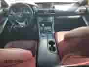 2018 Lexus IS 300 F Sport z VIN JTHBA1D21J5065305, wystawiony jako Copart lot #81835205 z przebiegiem 132 132 mil mil oraz Szkoda całkowita • Salvage title. Historia ofert i sprzedaży dostępna na DreamBid. Obrazek 8.