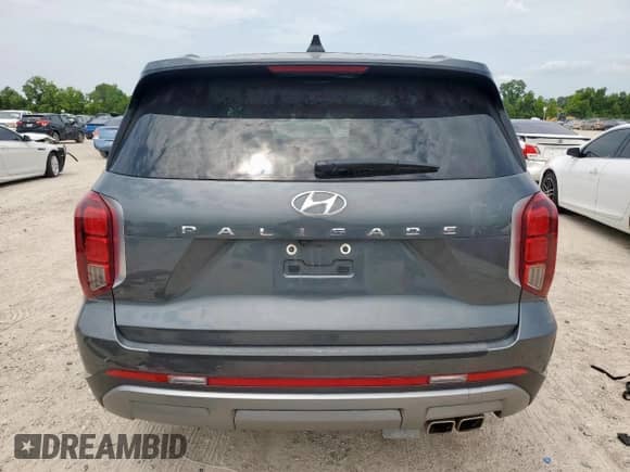 2023 Hyundai Palisade Limited with VIN KM8R54GE3PU586287, listed as a Copart auction lot 66697445 with 34,394 mi miles and Salvage title. Bid and sale history available at DreamBid. Image 6.