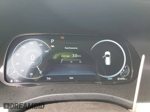 2020 Hyundai Palisade Limited with VIN KM8R5DHE0LU168679, listed as a Copart auction lot 83793095 with 81,470 mi miles and Salvage title. Bid and sale history available at DreamBid. Image 9.