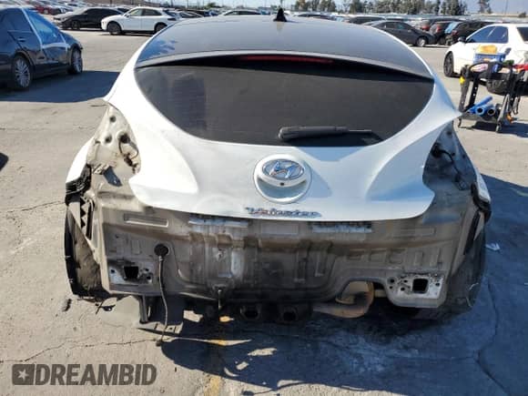 2015 Hyundai Veloster with VIN KMHTC6AD5FU225164, listed as a Copart auction lot 84994875 with 185,494 mi miles and Salvage title. Bid and sale history available at DreamBid. Image 6.
