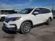 2021 Honda Pilot EX-L с VIN 5FNYF5H51MB026872, выставлен на аукционе Copart как лот 86264775 с пробегом 46 461 миль миль и Списание • Salvage title. История ставок и продаж доступна на DreamBid. Изображение 1.