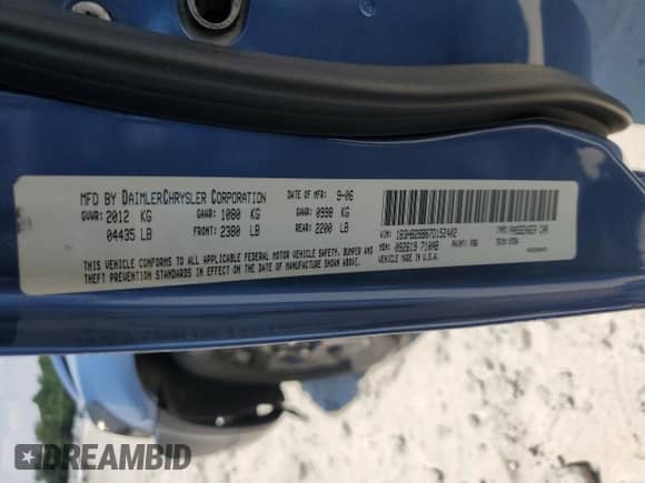 2007 Dodge Caliber with VIN 1B3HB28B67D152402, listed as a Copart auction lot 63597535 with 100,786 mi miles and Non repairable. Bid and sale history available at DreamBid. Image 12.