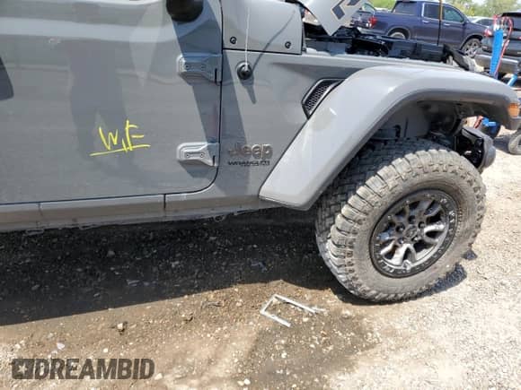 2021 Jeep Wrangler Unlimited Rubicon 392 с VIN 1C4JJXSJ4MW761455, выставлен на аукционе Copart как лот 51382855 с пробегом 41 577 миль миль и Списание • Salvage title. История ставок и продаж доступна на DreamBid. Изображение 13.