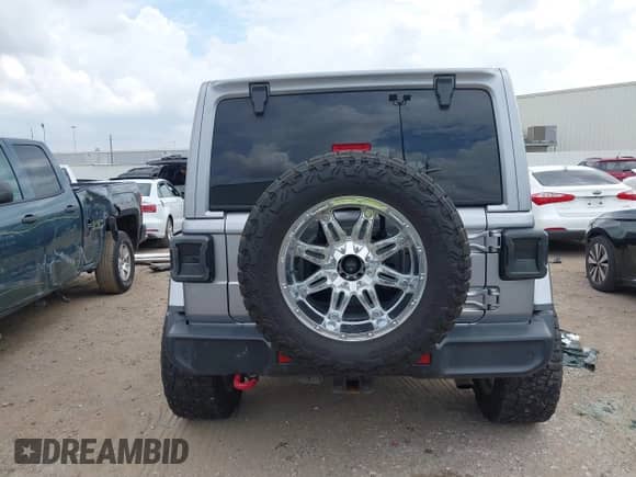 2021 Jeep Wrangler Unlimited Rubicon with VIN 1C4HJXFNXMW524545, listed as a IAAI auction lot 42774766 with 115,439 mi miles and . Bid and sale history available at DreamBid. Image 17.