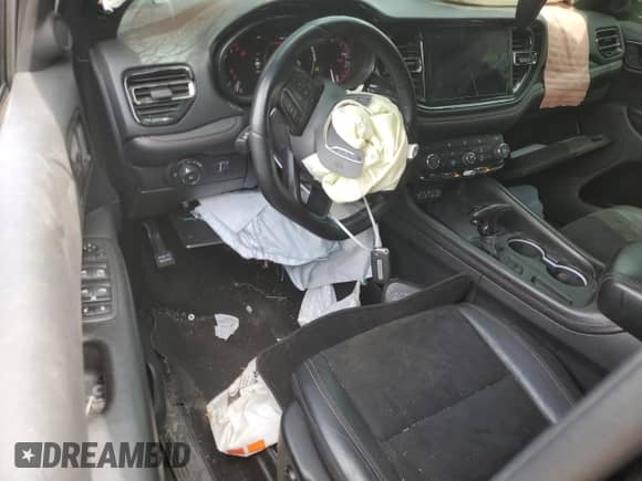 2022 Dodge Durango R/T with VIN 1C4SDJCT3NC231327, listed as a Copart auction lot 56165565 with 61,456 mi miles and Salvage title. Bid and sale history available at DreamBid. Image 8.
