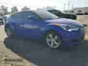 2012 Hyundai Veloster w/Black Int z VIN KMHTC6AD5CU051155, wystawiony jako Copart lot #71661015 z przebiegiem Nie podano mil oraz Szkoda całkowita • Salvage title. Historia ofert i sprzedaży dostępna na DreamBid. Obrazek 4.