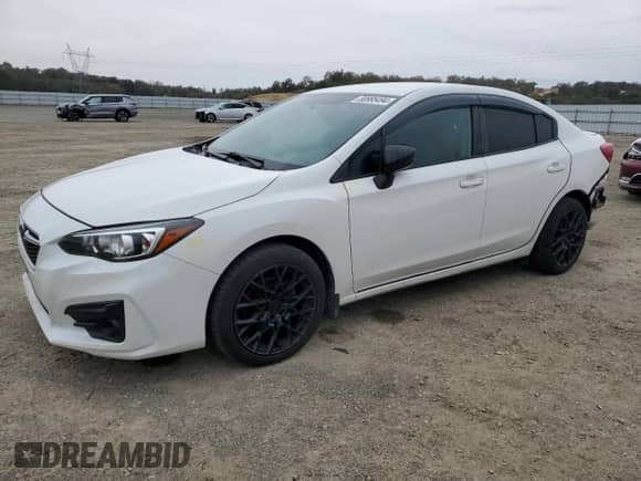 2017 Subaru Impreza z VIN 4S3GKAA65H1619586, wystawiony jako Copart lot #80995494 z przebiegiem 130 546 mil mil oraz Szkoda całkowita • Salvage title. Historia ofert i sprzedaży dostępna na DreamBid. Obrazek 1.