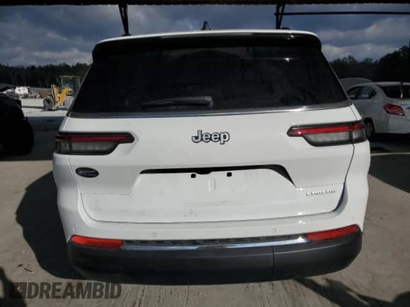 2024 Jeep Grand Cherokee Laredo with VIN 1C4RJJAG7R8624074, listed as a Copart auction lot 83665124 with 1,949 mi miles and Salvage title. Bid and sale history available at DreamBid. Image 6.