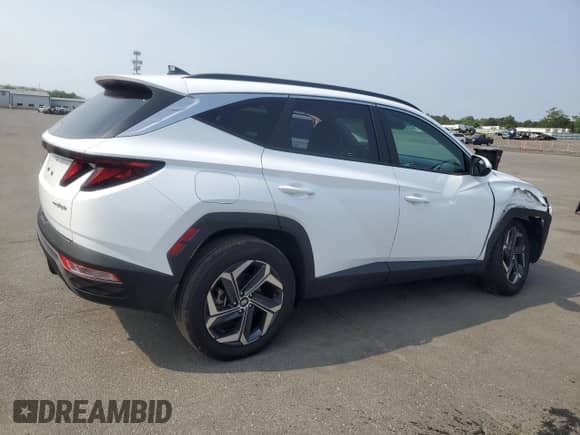 2024 Hyundai Tucson SEL with VIN KM8JBDD24RU167660, listed as a Copart auction lot 59856835 with 12,700 mi miles and Non repairable. Bid and sale history available at DreamBid. Image 3.