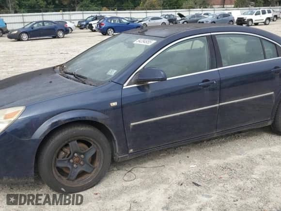 2008 Saturn Aura XE z VIN 1G8ZS57BX8F297965, wystawiony jako Copart lot #84284955 z przebiegiem 139 418 mil mil oraz Czysty tytuł • Clean title. Historia ofert i sprzedaży dostępna na DreamBid. Obrazek 1.