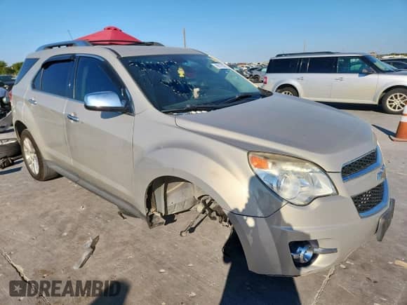 2010 Chevrolet Equinox LTZ z VIN 2CNALFEW0A6380652, wystawiony jako Copart lot #86179375 z przebiegiem Nie podano mil oraz Czysty tytuł • Clean title. Historia ofert i sprzedaży dostępna na DreamBid. Obrazek 4.
