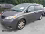 2012 Toyota Sienna LE with VIN 5TDJK3DC1CS035944, listed as a IAAI auction lot 42964470 with 209,634 mi miles and . Bid and sale history available at DreamBid. Image 2.