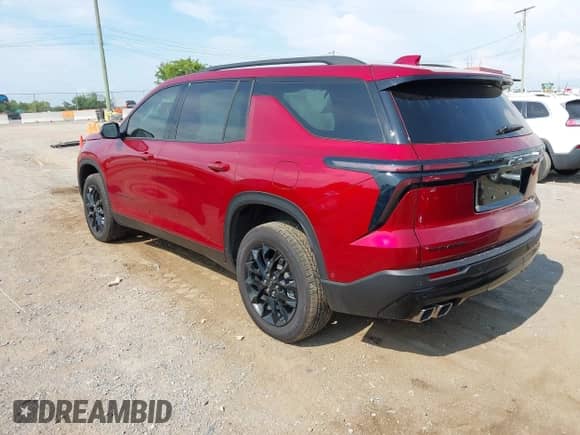 2025 Chevrolet Traverse FWD LT с VIN 1GNERGRS7SJ123999, выставлен на аукционе IAAI как лот 42865642 с пробегом 4 359 миль миль и . История ставок и продаж доступна на DreamBid. Изображение 3.