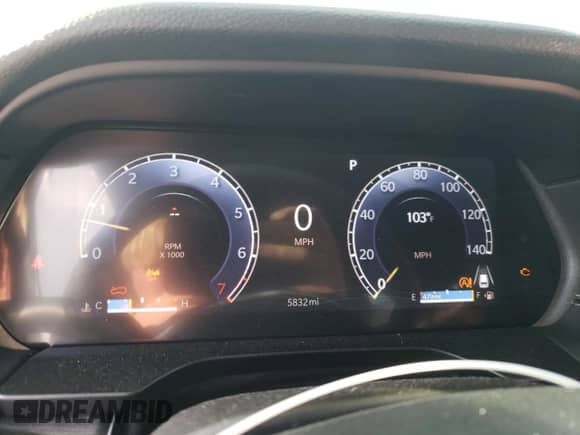 2025 Jeep Grand Cherokee Limited with VIN 1C4RJHBG2SC311220, listed as a Copart auction lot 69698135 with 5,832 mi miles and Salvage title. Bid and sale history available at DreamBid. Image 9.