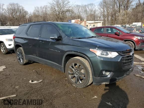 2020 Chevrolet Traverse RS z VIN 1GNEVJKW2LJ167951, wystawiony jako Copart lot #42196525 z przebiegiem 39 795 mil mil oraz Szkoda całkowita • Salvage title. Historia ofert i sprzedaży dostępna na DreamBid. Obrazek 4.