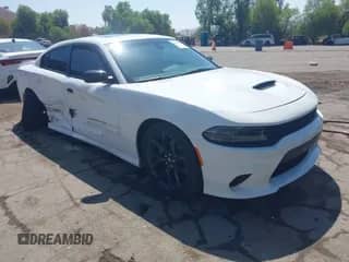 2023 Dodge Charger GT with VIN 2C3CDXHG1PH672848, listed as a IAAI auction lot 43154590 with 15,549 mi miles and . Bid and sale history available at DreamBid. Image 1.