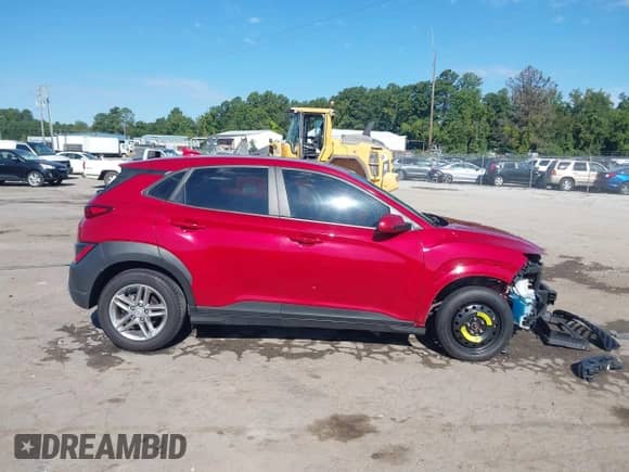 2022 Hyundai Kona SE with VIN KM8K22AB1NU769617, listed as a IAAI auction lot 43066196 with 92,694 mi miles and . Bid and sale history available at DreamBid. Image 14.