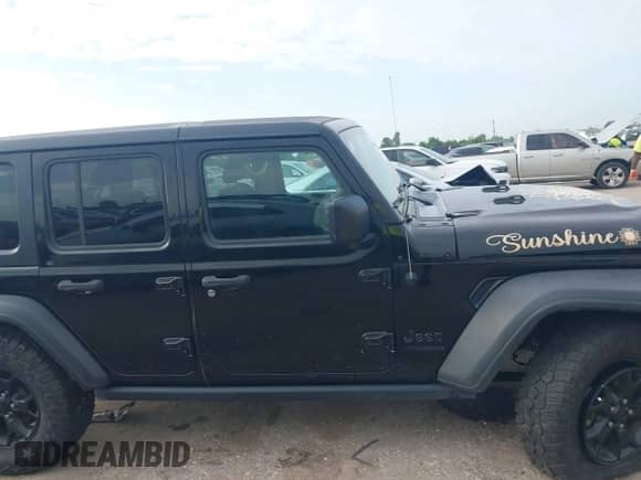 2021 Jeep Wrangler Unlimited Willys with VIN 1C4HJXDN7MW649070, listed as a IAAI auction lot 42656152 with 53,227 mi miles and . Bid and sale history available at DreamBid. Image 13.