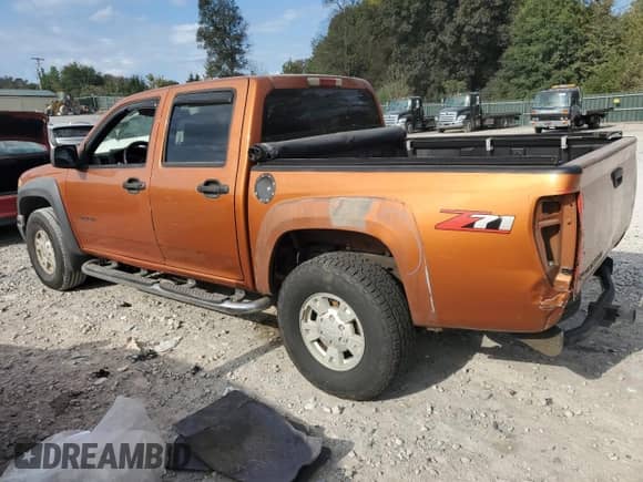 2004 Chevrolet Colorado 1SF LS Z71 z VIN 1GCDS136248199335, wystawiony jako Copart lot #86139855 z przebiegiem 225 212 mil mil oraz Szkoda całkowita • Salvage title. Historia ofert i sprzedaży dostępna na DreamBid. Obrazek 2.