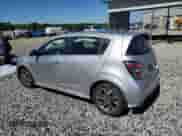 2019 Chevrolet Sonic LT z VIN 1G1JD6SB6K4149298, wystawiony jako Copart lot #85849455 z przebiegiem 111 548 mil mil oraz Szkoda całkowita • Salvage title. Historia ofert i sprzedaży dostępna na DreamBid. Obrazek 2.