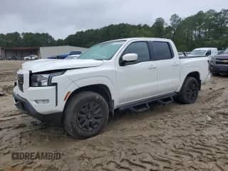 2023 Nissan Frontier SV with VIN 1N6ED1EK8PN640719, listed as a Copart auction lot 81182095 with 30,965 mi miles and Salvage title. Bid and sale history available at DreamBid. Image 1.