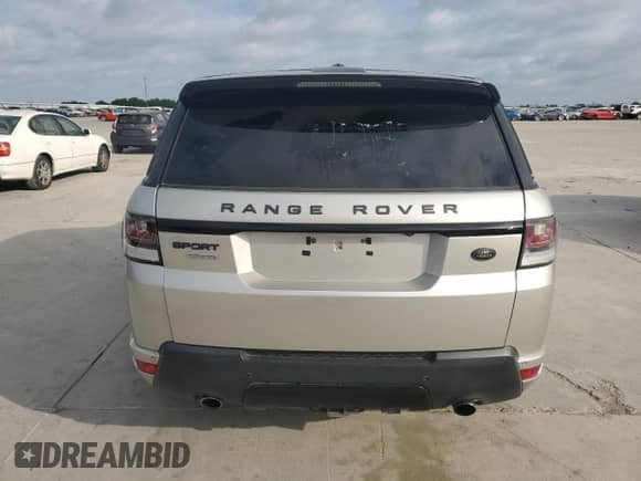 2015 Land Rover Range Rover Sport Autobiography with VIN SALWV2TF8FA604222, listed as a Copart auction lot 53517185 with Not provided miles and Salvage title. Bid and sale history available at DreamBid. Image 6.