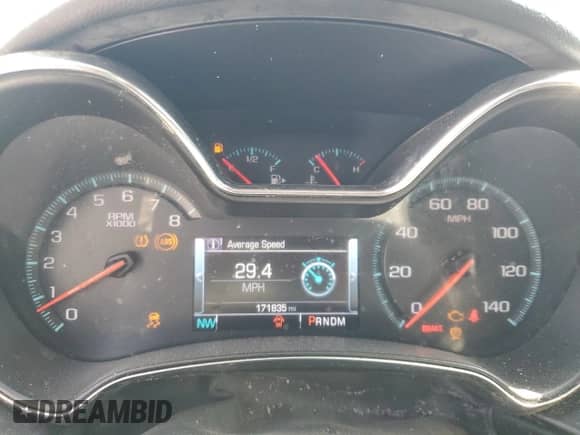 2015 Chevrolet Impala LT z VIN 1G1125S3XFU105643, wystawiony jako Copart lot #71048985 z przebiegiem 171 835 mil mil oraz Szkoda całkowita • Salvage title. Historia ofert i sprzedaży dostępna na DreamBid. Obrazek 9.