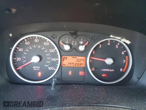 2004 Hyundai Tiburon GS with VIN KMHHM65DX4U153243, listed as a Copart auction lot 87869805 with 177,398 mi miles and Salvage title. Bid and sale history available at DreamBid. Image 9.