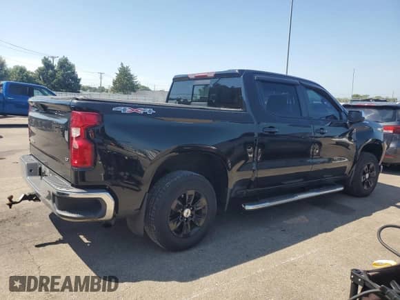 2020 Chevrolet Silverado 1500 LT with VIN 3GCPYDEK2LG340811, listed as a Copart auction lot 69345145 with 60,553 mi miles and Salvage title. Bid and sale history available at DreamBid. Image 3.