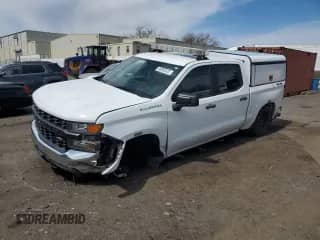 2019 Chevrolet Silverado 1500 Work Truck with VIN 1GCUYAEF2KZ226083, listed as a Copart auction lot 46992425 with 71,467 mi miles and Salvage title. Bid and sale history available at DreamBid. Image 1.