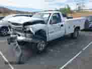 2005 Chevrolet Silverado 2500HD Work Truck with VIN 1GBHC24U55E306015, listed as a IAAI auction lot 43353745 with 107,546 mi miles and . Bid and sale history available at DreamBid. Image 2.