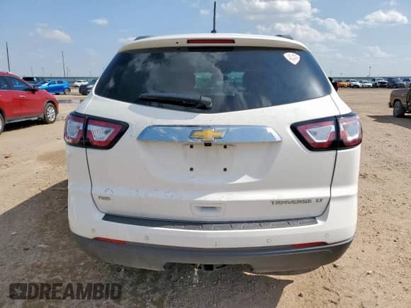 2015 Chevrolet Traverse LT z VIN 1GNKVGKD0FJ329441, wystawiony jako Copart lot #65004845 z przebiegiem 69 834 mil mil oraz Czysty tytuł • Clean title. Historia ofert i sprzedaży dostępna na DreamBid. Obrazek 6.