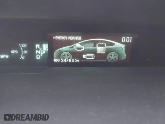 2013 Toyota Prius with VIN JTDKN3DP8D3043430, listed as a IAAI auction lot 42484200 with 247,835 mi miles and . Bid and sale history available at DreamBid. Image 15.