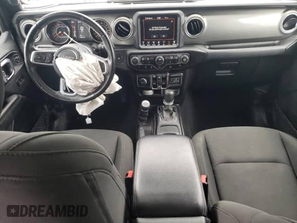 2022 Jeep Wrangler Unlimited Sahara with VIN 1C4HJXENXNW163417, listed as a Copart auction lot 67636985 with 88,314 mi miles and Salvage title. Bid and sale history available at DreamBid. Image 8.