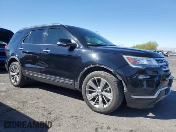 2018 Ford Explorer Limited z VIN 1FM5K7F87JGA70167, wystawiony jako Copart lot #68419525 z przebiegiem 106 969 mil mil oraz Szkoda całkowita • Salvage title. Historia ofert i sprzedaży dostępna na DreamBid. Obrazek 4.