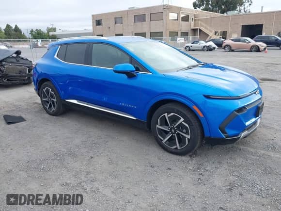 2025 Chevrolet Equinox EV LT с VIN 3GN7DLRP0SS191328, выставлен на аукционе IAAI как лот 42453443 с пробегом 2 129 миль миль и . История ставок и продаж доступна на DreamBid. Изображение 1.