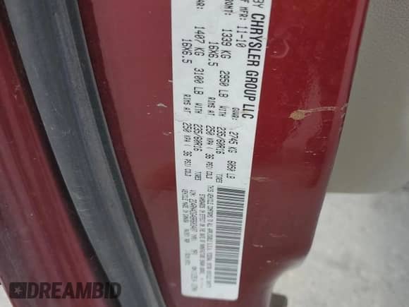 2011 Dodge Grand Caravan Express with VIN 2D4RN4DG4BR603407, listed as a Copart auction lot 82665035 with 159,073 mi miles and Clean title. Bid and sale history available at DreamBid. Image 13.