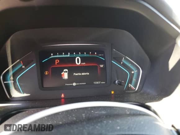 2018 Honda Odyssey LX with VIN 5FNRL6H28JB075913, listed as a Copart auction lot 66840845 with 153,837 mi miles and Salvage title. Bid and sale history available at DreamBid. Image 9.