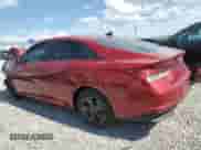 2021 Hyundai Elantra Blue with VIN KMHLM4AJ4MU007284, listed as a Copart auction lot 63527505 with 92,343 mi miles and Salvage title. Bid and sale history available at DreamBid. Image 2.