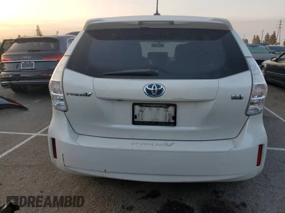 2013 Toyota Prius Two with VIN JTDZN3EUXD3248010, listed as a Copart auction lot 87484345 with 361,282 mi miles and Salvage title. Bid and sale history available at DreamBid. Image 6.