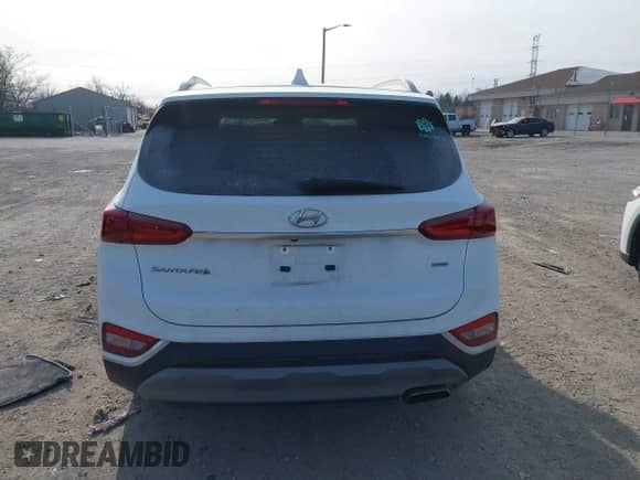 2019 Hyundai Santa Fe SEL with VIN 5NMS3CAD4KH018717, listed as a IAAI auction lot 41240409 with 116,871 mi miles and . Bid and sale history available at DreamBid. Image 16.
