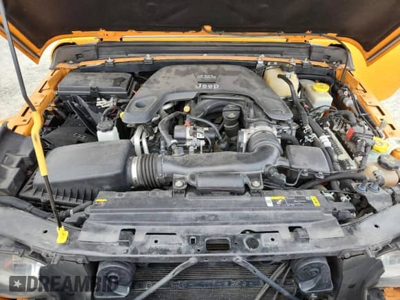 2021 Jeep Wrangler Unlimited 80th Anniversary с VIN 1C4HJXDG5MW662658, выставлен на аукционе Copart как лот 62478405 с пробегом 129 880 миль миль и На запчасти • Non repairable. История ставок и продаж доступна на DreamBid. Изображение 12.