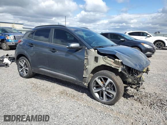 2020 Hyundai Kona Ultimate с VIN KM8K5CA59LU431581, выставлен на аукционе Copart как лот 70623975 с пробегом 105 733 миль миль и Списание • Salvage title. История ставок и продаж доступна на DreamBid. Изображение 4.