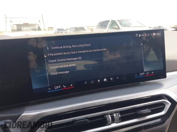 2024 BMW i4 eDrive40 with VIN WBY73AW07RFT27491, listed as a IAAI auction lot 43109104 with 10,833 mi miles and . Bid and sale history available at DreamBid. Image 18.