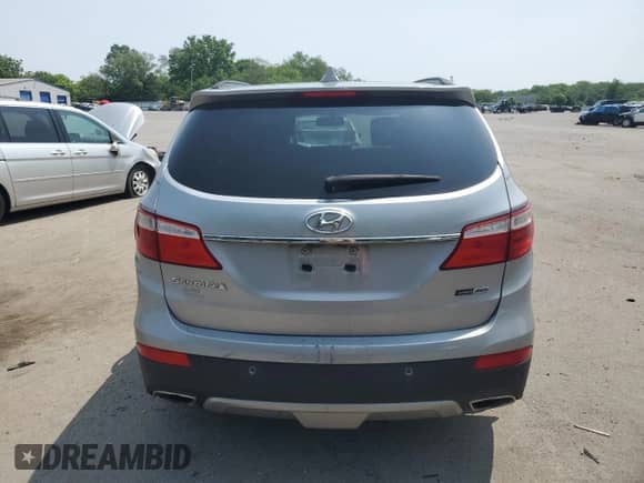 2016 Hyundai Santa Fe Limited with VIN KM8SRDHF2GU145358, listed as a Copart auction lot 59839485 with 142,374 mi miles and Salvage title. Bid and sale history available at DreamBid. Image 6.