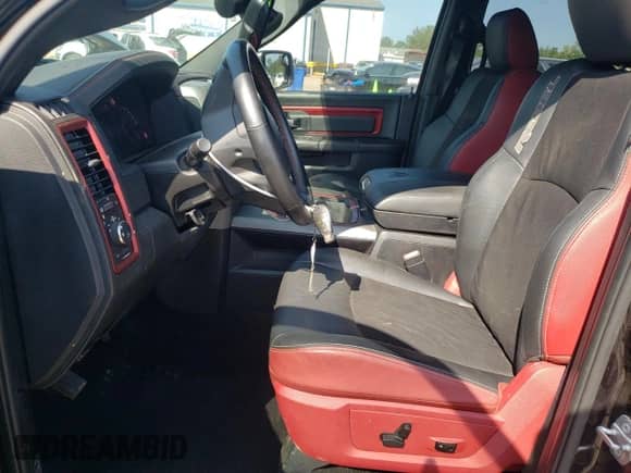 2015 Ram 1500 Rebel with VIN 1C6RR7YT4FS751370, listed as a Copart auction lot 61675064 with 90,245 mi miles and Salvage title. Bid and sale history available at DreamBid. Image 7.